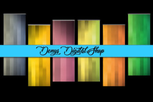 Download Rainbow Stripes, Digital Stripes - Stripes Collection
