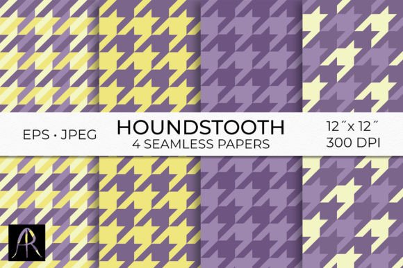 Download Purple Houndstooth Patterns - Houndstooth Collection