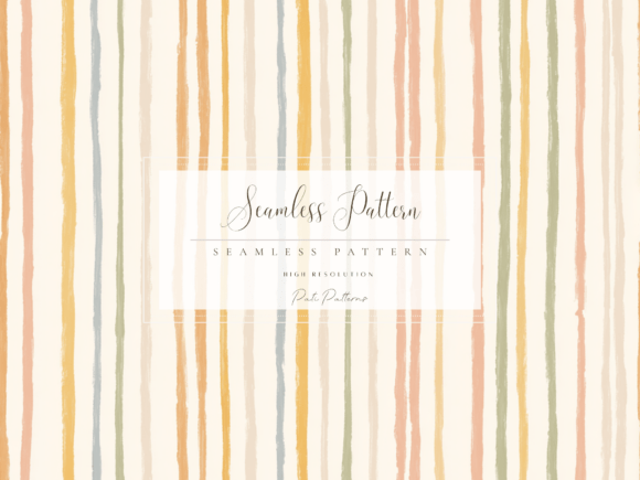 Download Kids Vintage Stripes Seamless Pattern PNG - Stripes Collection
