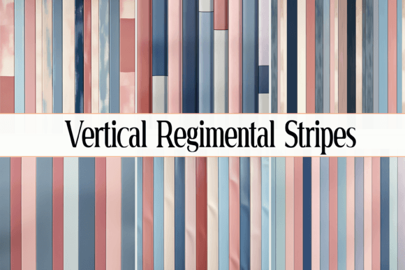 Download Vertical Regimental Stripes - Stripes Collection