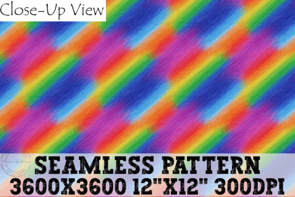 Download Bright Colorful Rainbow Stripes Pattern - Stripes Collection