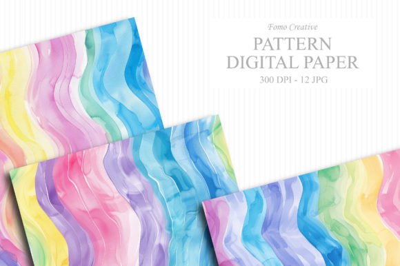 Download Rainbow Stripes Seamless Pattern - Stripes Collection