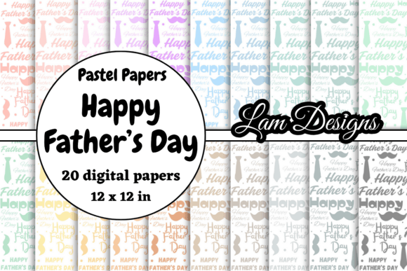 Download Happy Father’s Day Digital Papers - Father Collection