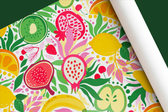 Download Summer Fruit Pattern - Fruit pattern Collection