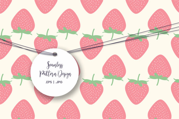 Download Strawberry Fruit Pattern Graphic - Premium Resources
