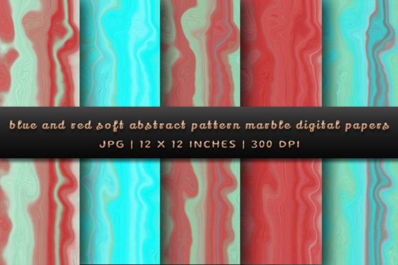 Download Blue and Red Abstract Pattern Marble - Abstract Collection